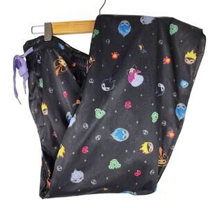 Disney Villains Chibi Portraits Allover Print Sleep Pants Medium